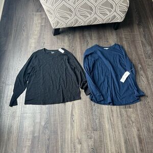 Set of 2 NWT Long Sleeve Tops